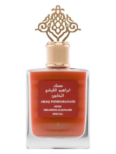 Ibraheem AlQurashi Abaq Pomegranate Musk fragrance bottle