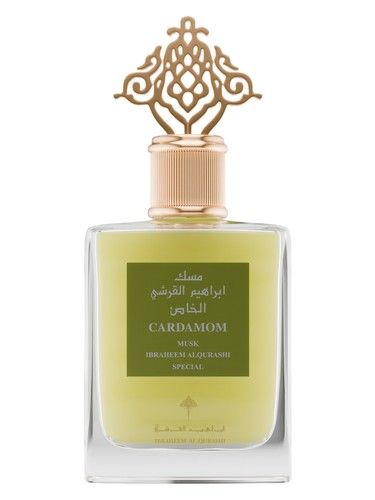 Ibraheem AlQurashi Cardamom Musk fragrance bottle
