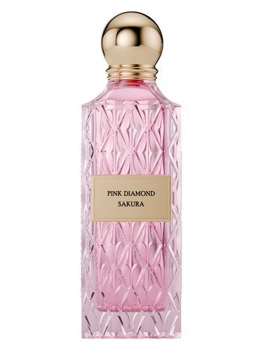 Ibraheem AlQurashi Pink Diamond Sakura fragrance bottle