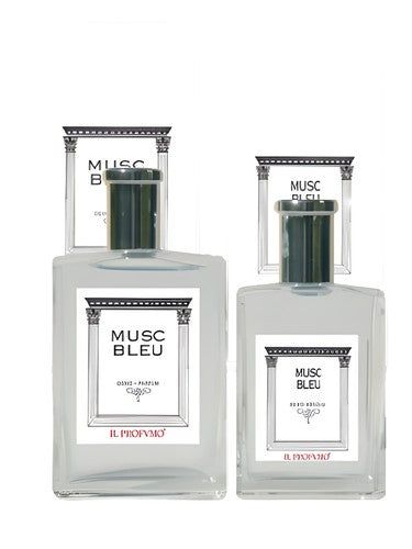 Il Profvmo Osmo Scents Musc Bleu fragrance bottle