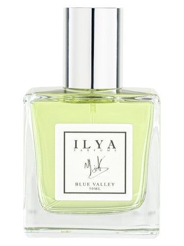Ilya Parfums Blue Valley fragrance bottle