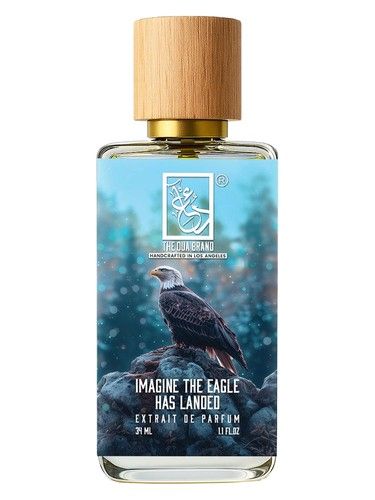 The Dua Brand Imagine The Eagle Has Landed fragrance bottle