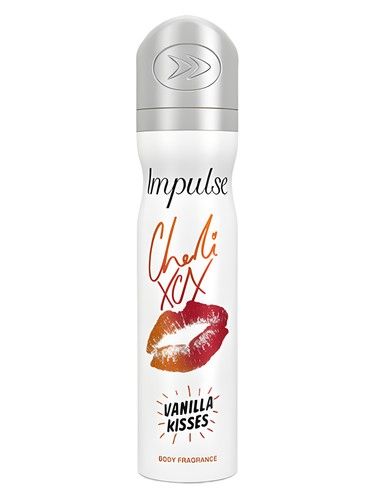 Impulse Charli XCX Vanilla Kisses fragrance bottle