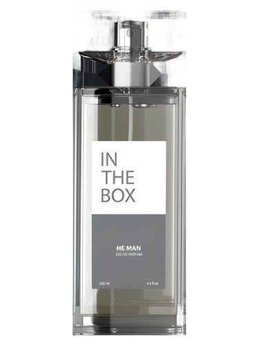 In The Box He Man fragrance bottle