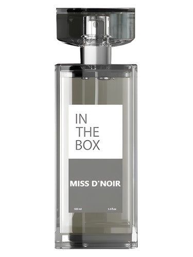 In The Box Miss D'Noir fragrance bottle