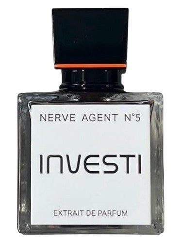 Investi Design Nerve Agent No 5 fragrance bottle