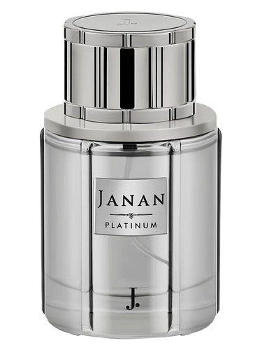 J. Janan Platinum fragrance bottle
