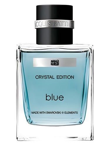 Jacques Battini Blue Crystal Edition fragrance bottle
