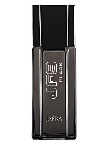 JAFRA JF9 Black fragrance bottle