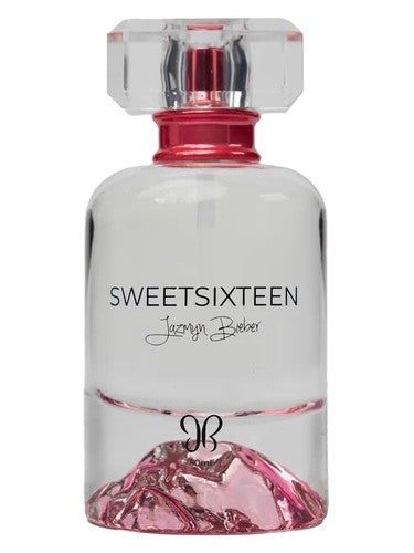 Jazmyn Bieber Sweet Sixteen fragrance bottle