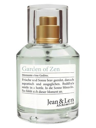 Jean & Len Garden of Zen fragrance bottle