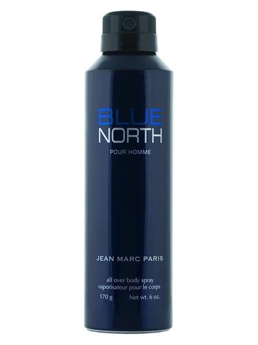 Jean Marc Paris Bleu North Body Spray fragrance bottle