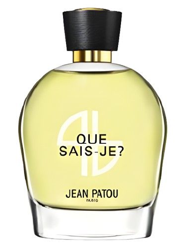 Jean Patou Collection Heritage Que Sais-Je? fragrance bottle