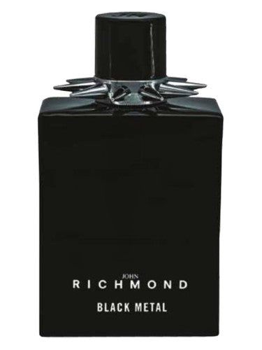 John Richmond Black Metal fragrance bottle