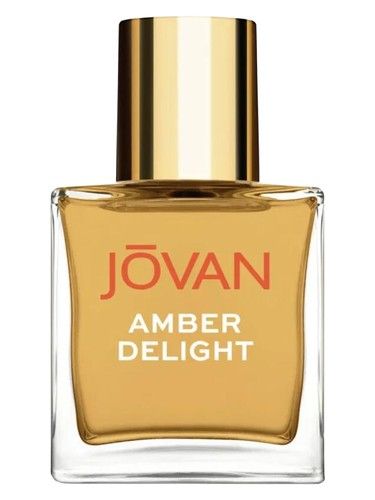 Jovan Amber Delight fragrance bottle