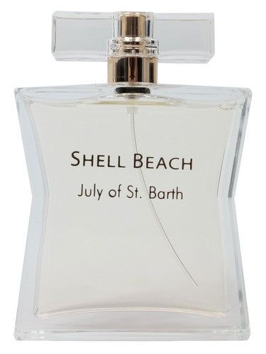 July St Barthelemy Shell Beach fragrance bottle