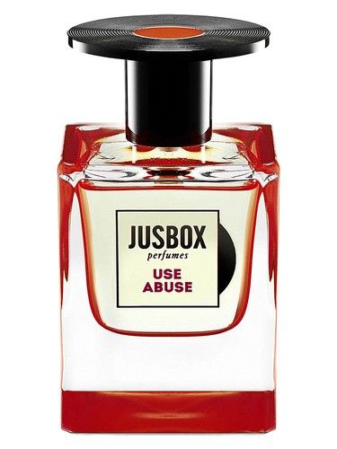 Jusbox Use Abuse fragrance bottle