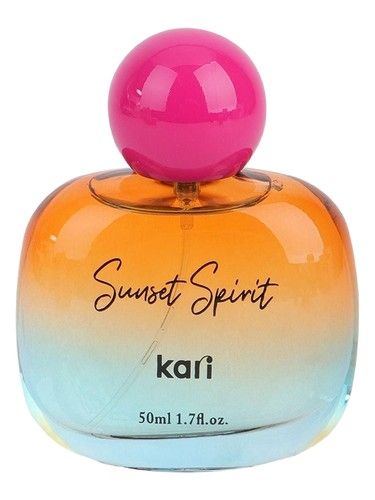 kari Sunset Spirit fragrance bottle