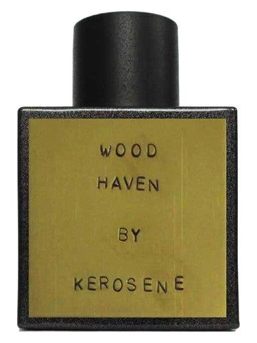 Kerosene Wood Haven fragrance bottle