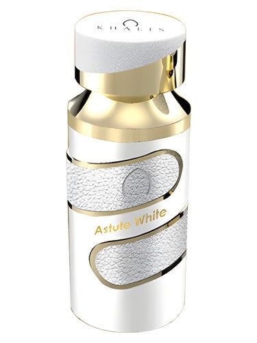 Khalis Astute White fragrance bottle