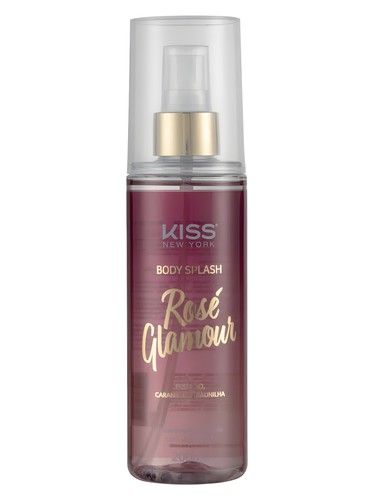 Kiss New York Rosé Glamour fragrance bottle