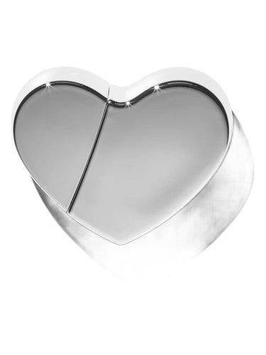 KKW Fragrance Hearts Silver fragrance bottle