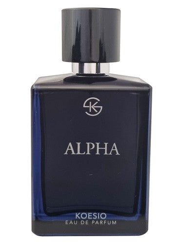Koesio Alpha fragrance bottle