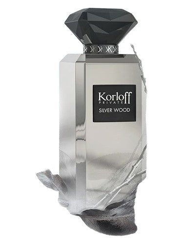Korloff Paris Silver Wood fragrance bottle