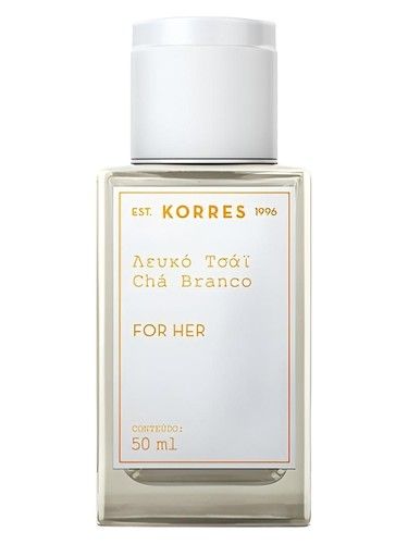 Korres Chá Branco fragrance bottle