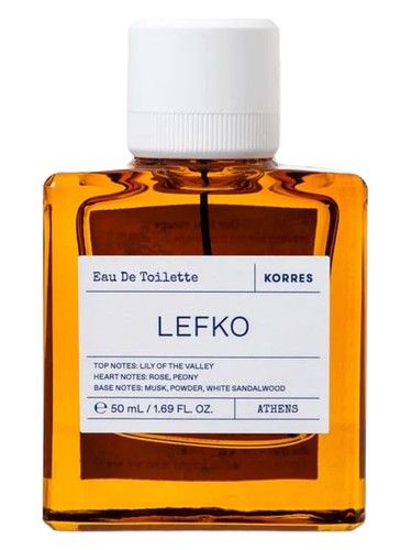 Korres Lefko fragrance bottle