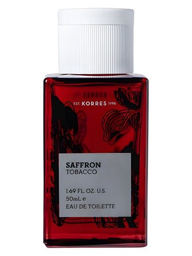 Korres Saffron Tobacco fragrance bottle