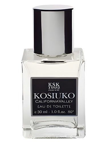 Kosiuko California Valley Hombre fragrance bottle