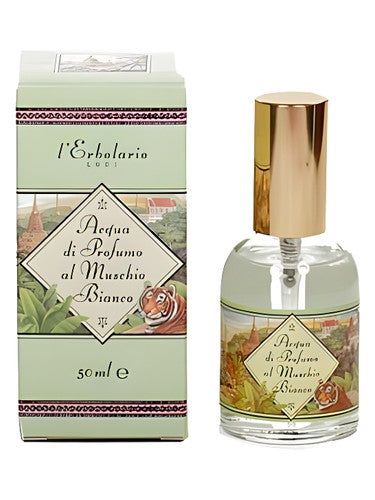 L Erbolario Acqua di Profumo al Muschio Bianco fragrance bottle