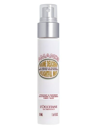 L Occitane en Provence Brume Délicieuse Amande Body Mist fragrance bottle