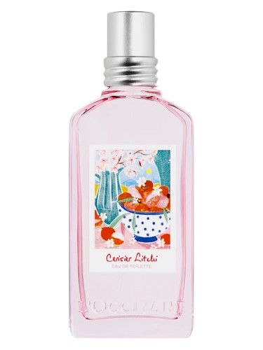 L Occitane en Provence Cerisier Litchi fragrance bottle