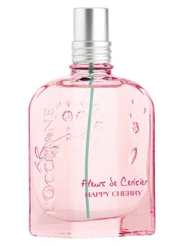L Occitane en Provence Fleurs de Cerisier Happy Cherry Eau De Toilette fragrance bottle