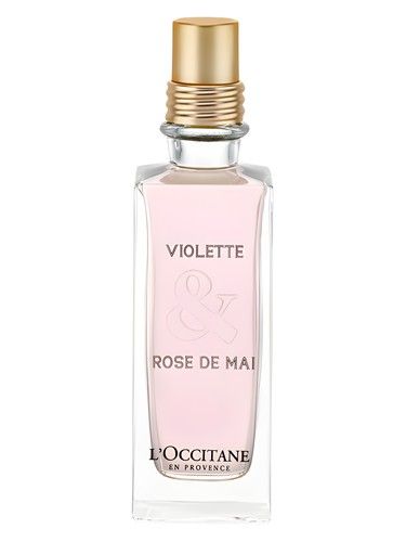 L Occitane en Provence Violette & Rose de Mai fragrance bottle