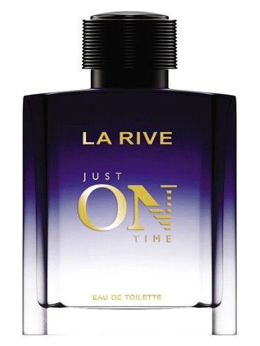 La Rive Just On Time fragrance bottle