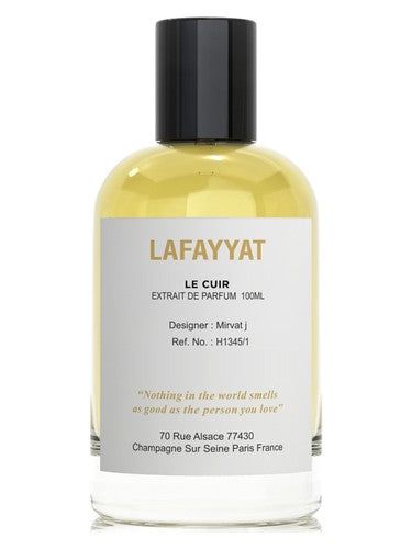 Lafayyat Le Cuir fragrance bottle