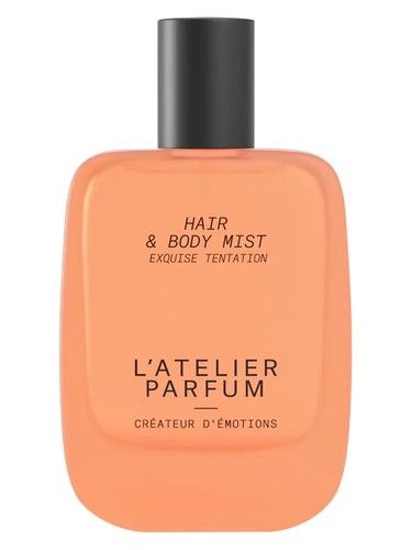 L'Atelier Parfum Exquise Tentation Hair and Body Mist fragrance bottle