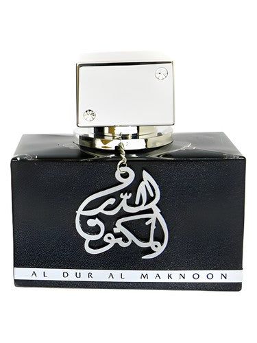 Lattafa Perfumes Al Dur Al Maknoon Silver fragrance bottle
