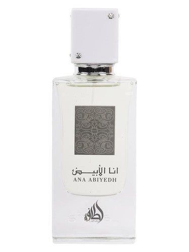 Lattafa Perfumes Ana Abiyedh fragrance bottle