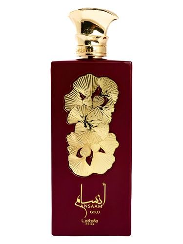 Lattafa Perfumes Ansaam Gold fragrance bottle