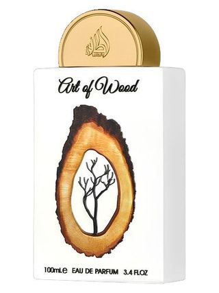 Lattafa Perfumes Art Of Wood fragrance bottle