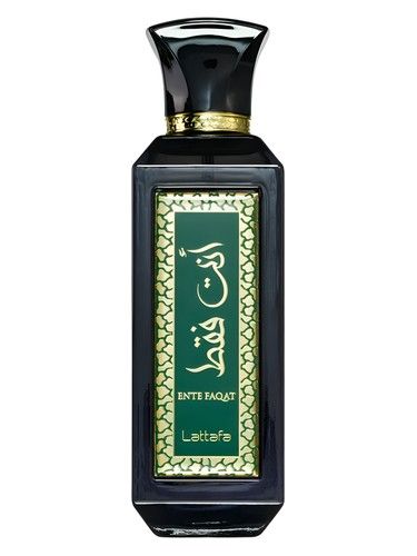 Lattafa Perfumes Ente Faqat fragrance bottle