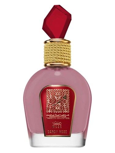 Lattafa Perfumes Musk Candy Rose fragrance bottle