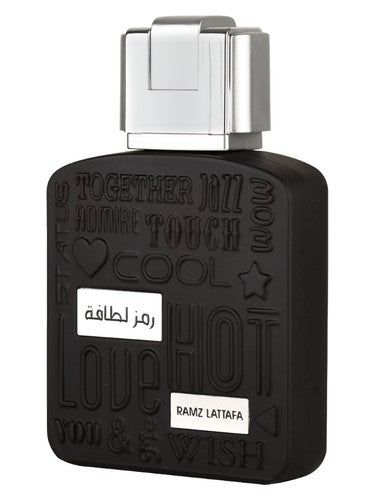 Lattafa Perfumes Ramz Lattafa Silver fragrance bottle