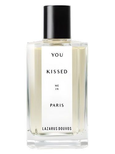 Lazarus Douvos You Kissed Me In Paris fragrance bottle