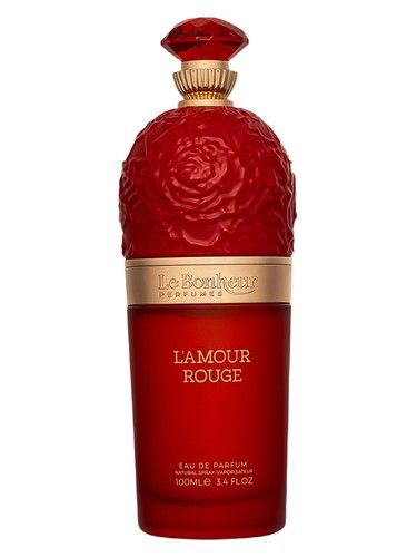 Le Bonheur Perfumes L'Amour Rouge fragrance bottle