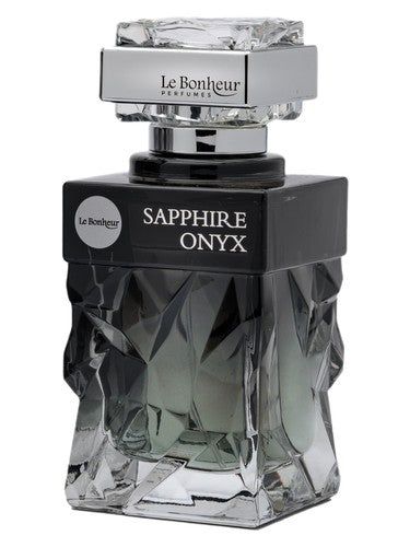 Le Bonheur Perfumes Sapphire Onyx fragrance bottle
